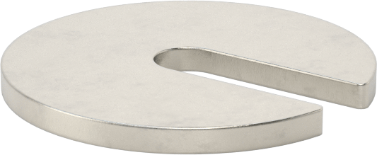 18-8 Paslanmaz Çelik Kolay Takılan Oluklu Pul, 9/32“ Genişlik x 7/8” Derinlikli Yiv, 0,084“-0,104” Kalınlık