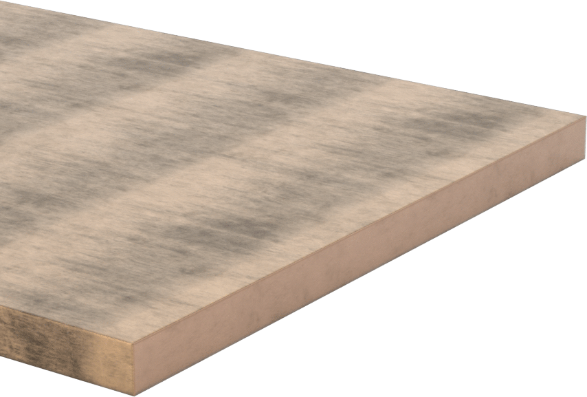 Kolay İşlenebilir 936 Yatak Bronzu Çubuk, 1/4" Kalınlık, 4" Genişlik