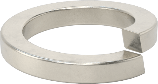 18-8 Paslanmaz Çelik Yaylı Pul, M24 Soket Başlı Vidalar için, 25.5 mm ID, 35.9 mm OD