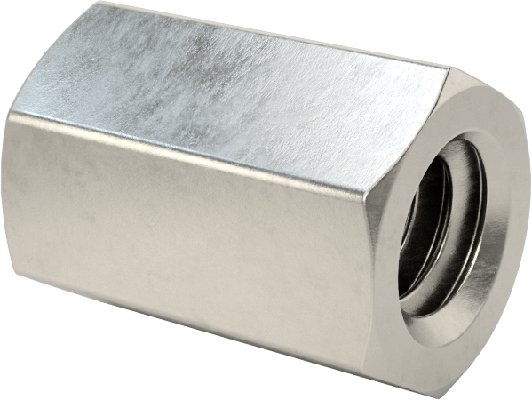 Korozyona Dayanıklı 18-8 Paslanmaz Çelik Dişi Dişli Altıgen Ara Parça, 1/8" Altıgen Boyutu, 3/16" Uzunluk, 2-56 Diş Boyutu