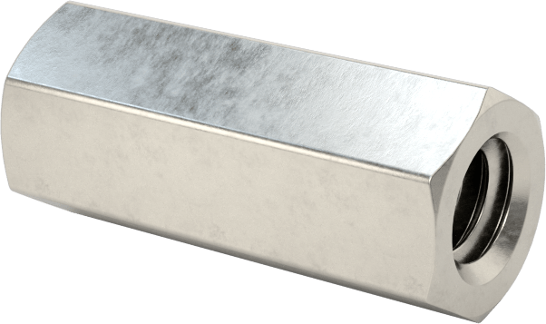 Korozyona Dayanıklı 18-8 Paslanmaz Çelik Dişi Dişli Altıgen Ara Parça, 1/8" Altıgen Boyutu, 5/16" Uzunluk, 2-56 Diş Boyutu