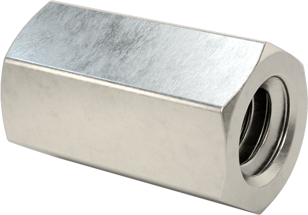 Korozyona Dayanıklı 18-8 Paslanmaz Çelik Dişi Dişli Altıgen Ara Parça, 1/8" Altıgen Boyutu, 7/32" Uzunluk, 2-56 Diş Boyutu