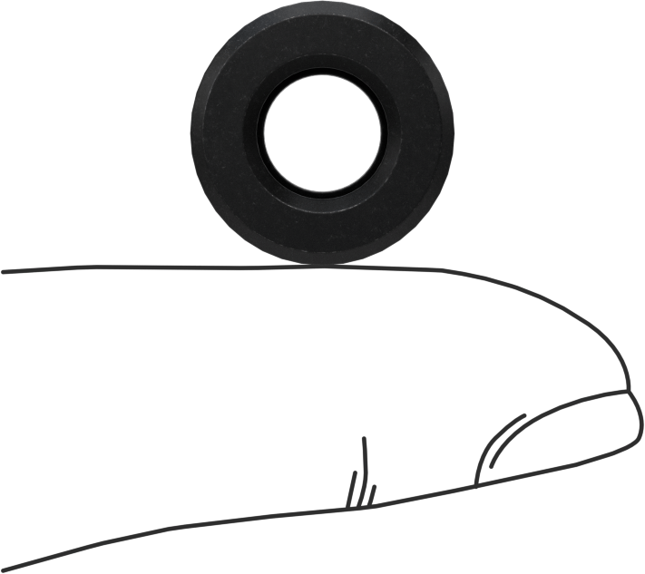 Siyah Oksit Çelik Düzleştirme Pul, İki Parça, 1/4" Vida Boyutu, 0,173“- 0,203” Kalınlık