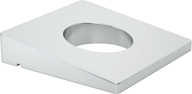 I-Kirişler için Tesviye Pulları, Çinko Kaplı Çelik, M10 Vida Boyutu için, 11 mm ID