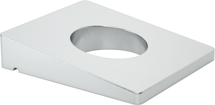 I-Kirişler için Tesviye Pulları, Çinko Kaplı Çelik, M12 Vida Boyutu için, 14 mm ID