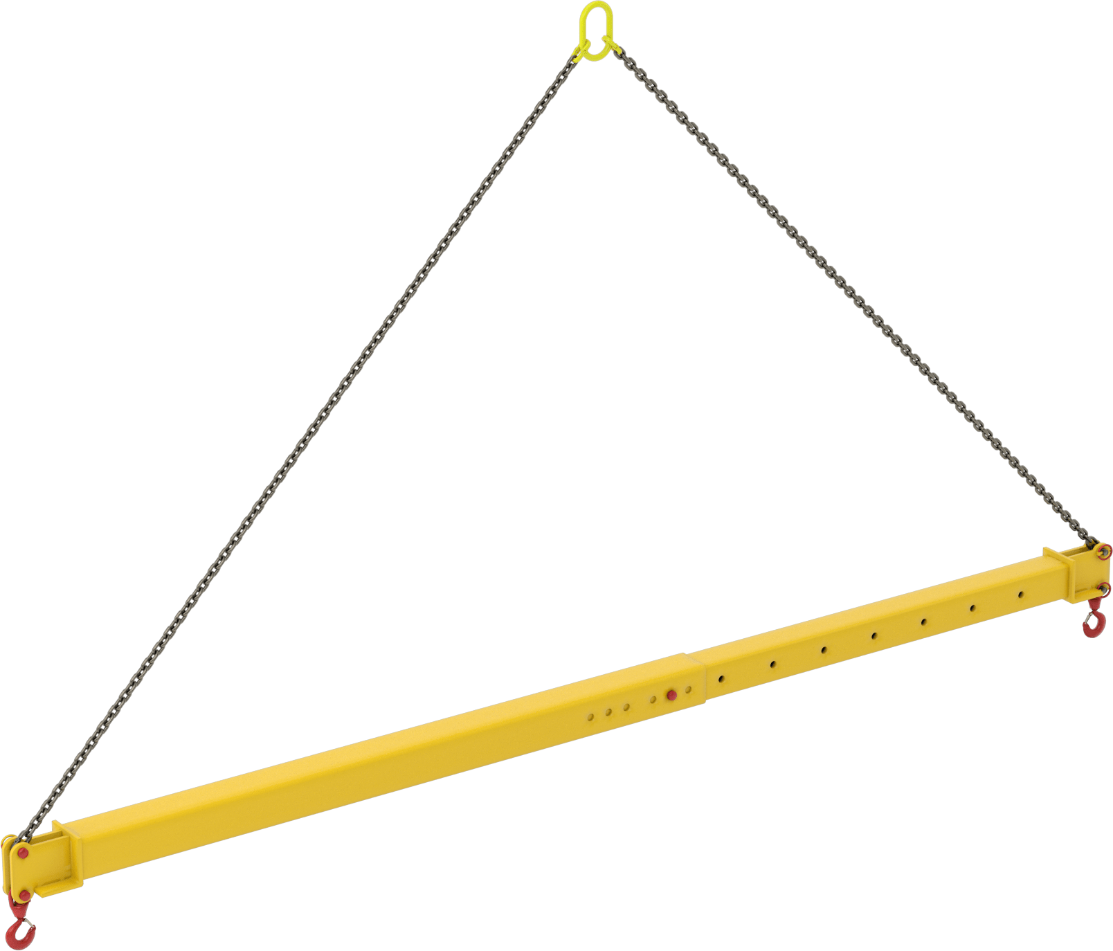 Yaylı Kiriş, 4000 lb. Kapasite, 72“ - 120” Açıklık