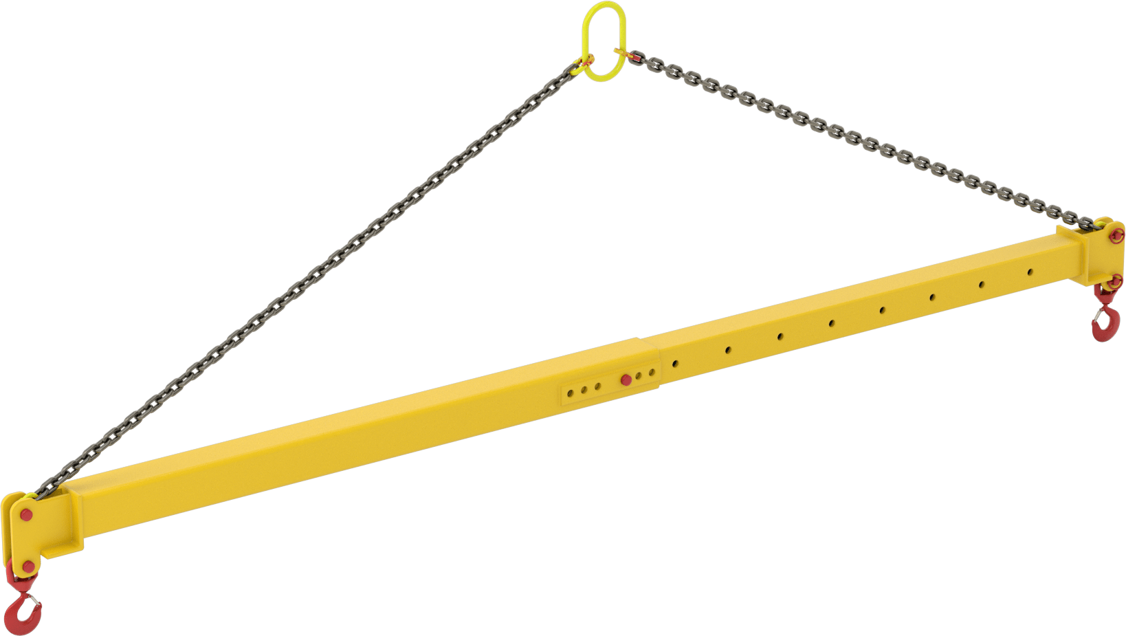 Yaylı Kiriş, 10000 lb. Kapasite, 72“ - 120” Açıklık