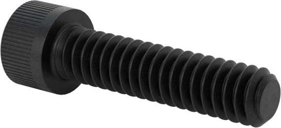Alaşımlı Çelik Diş Kilitli Soket Başlı Vida, 0-80 Diş Boyutu, 1/4" Uzunluk