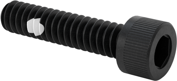 Alaşımlı Çelik Diş Kilitli Soket Başlı Vida, 4-40 Diş Boyutu, 1/2" Uzunluk
