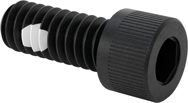 Alaşımlı Çelik Diş Kilitli Soket Başlı Vida, 1/4"-20 Diş Boyutu, 5/8" Uzunluk