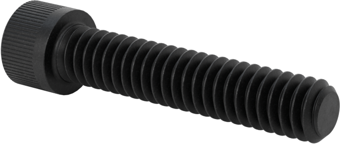 Alaşımlı Çelik Diş Kilitli Soket Başlı Vida, 1/4"-20 Diş Boyutu, 1-1/4" Uzunluk
