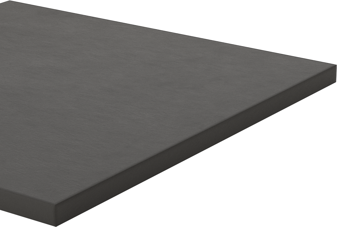 İletken Grafit, 12 inç x 12 inç Levha, 1/2" Kalınlık