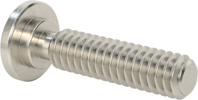 316 Paslanmaz Çelik Ultra Düşük Profilli Soket Başlı Vida, 1/4"-20 Diş Boyutu, 1" Uzunluk