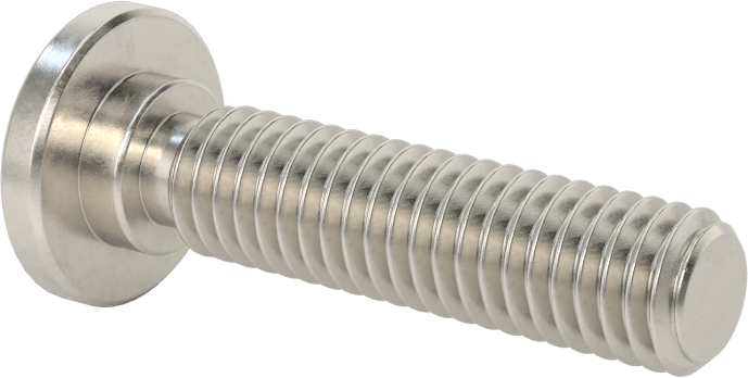 316 Paslanmaz Çelik Ultra Düşük Profilli Soket Başlı Vida, 3/8"-16 Diş Boyutu, 1-1/2" Uzunluk