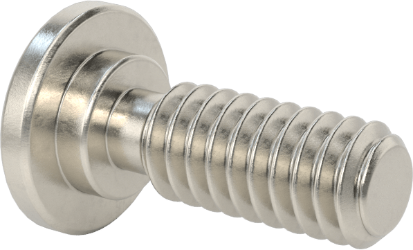 316 Paslanmaz Çelik Ultra Düşük Profilli Soket Başlı Vida, 1/4"-20 Diş Boyutu, 5/8" Uzunluk