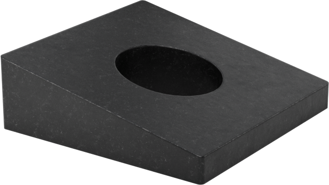 I-Kirişler için Tesviye Pulları, 1/4" Vida Boyutu için, 0.312" ID