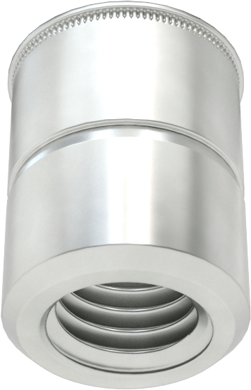 Metrik Düşük Profilli Perçin Somunu, Kalay-Çinko Kaplı Çelik, M10x1,5 İç Diş, 18.5mm