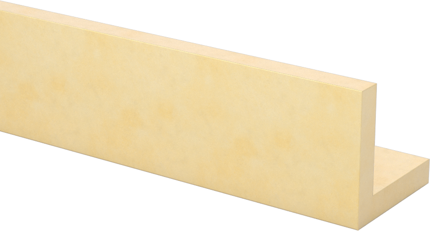 385 Pirinç 90 Derece Açı, 3/16" Duvar Kalınlığı, 1“ x 1” Dış Çap