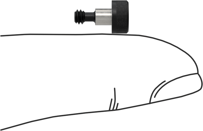 Alaşımlı Çelik Omuzlu Vida, 1/8" Omuz Çapı, 1/8" Omuz Uzunluğu, 4-40 Diş