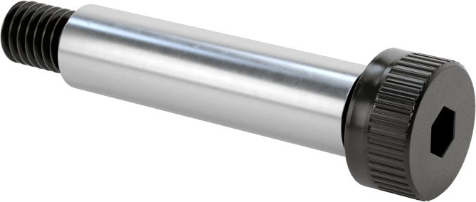 Alaşımlı Çelik Omuzlu Vida, 1/4" Omuz Çapı, 1" Omuz Uzunluğu, 10-32 Diş
