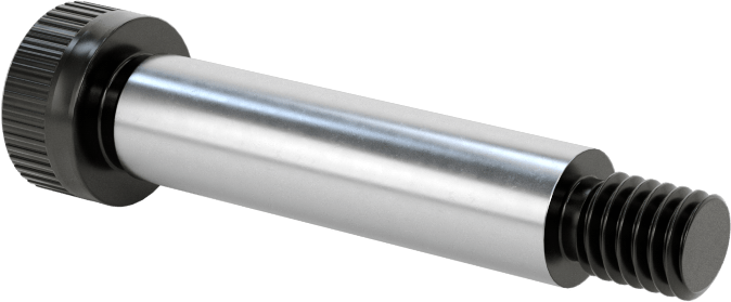 Alaşımlı Çelik Omuzlu Vida, 1/4" Omuz Çapı, 1" Omuz Uzunluğu, 10-32 Diş