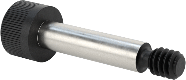 Alaşımlı Çelik Omuzlu Vida, 3/32" Omuz Çapı, 3/8" Omuz Uzunluğu, 2-56 Diş