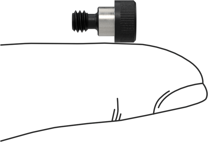 Alaşımlı Çelik Omuzlu Vida, 7/32" Omuz Çapı, 1/8" Omuz Uzunluğu, 8-32 Diş