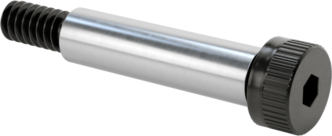Alaşımlı Çelik Omuzlu Vida, 1/4" Omuz Çapı, 1" Omuz Uzunluğu, 10-24 Diş