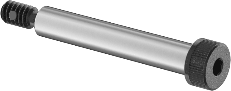 Alaşımlı Çelik Omuzlu Vida, 1/4" Omuz Çapı, 1-1/2" Omuz Uzunluğu, 10-24 Diş