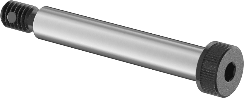 Alaşımlı Çelik Omuzlu Vida, 3/8" Omuz Çapı, 2-1/4" Omuz Uzunluğu, 5/16"-18 Diş