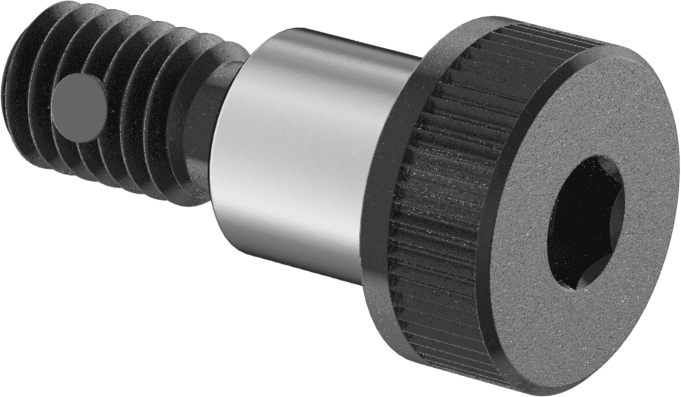 Alaşımlı Çelik Omuzlu Vida, 1/2" Omuz Çapı, 1/2" Omuz Uzunluğu, 3/8"-16 Diş