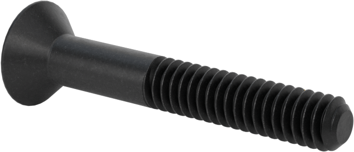 Dişli Kilitlemeli Altıgen Tahrikli Düz Başlı Vidalar, Alaşımlı Çelik, 1/4"-20 Diş Boyutu, 1-3/4" Uzunluk