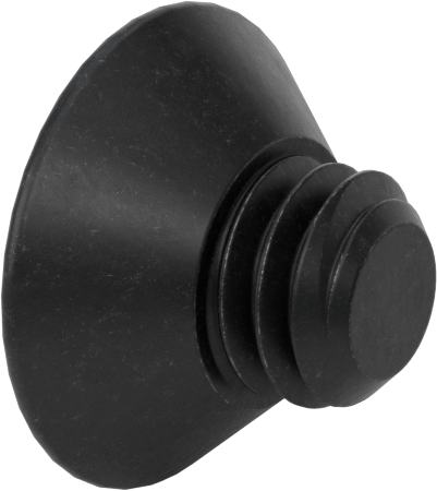 Dişli Kilitlemeli Altıgen Tahrikli Düz Başlı Vidalar, Alaşımlı Çelik, 5/16"-18 Diş Boyutu, 3/8" Uzunluk