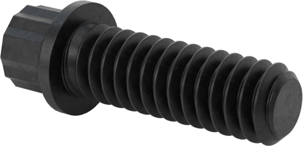 Çelik 12 Uçlu Vida, 1/4"-20 Diş Boyutu, 3/4" Uzunluk