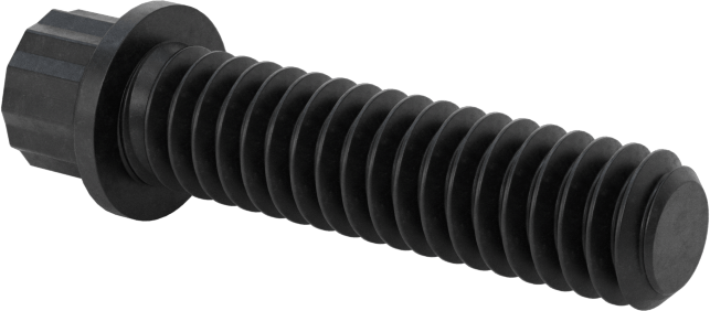Çelik 12 Uçlu Vida, 1/4"-20 Diş Boyutu, 1" Uzunluk