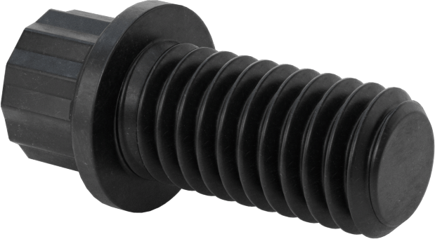 Çelik 12 Uçlu Vida, 3/8"-16 Diş Boyutu, 3/4" Uzunluk