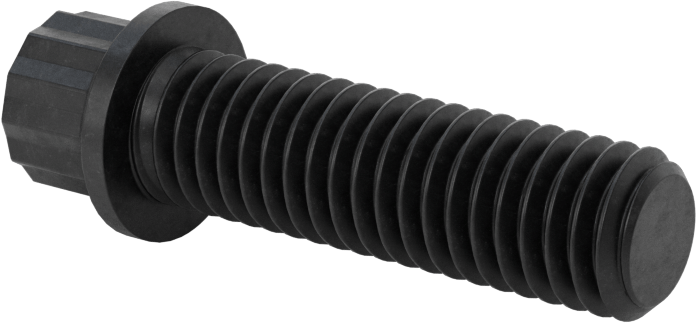 Çelik 12 Uçlu Vida, 7/16"-14 Diş Boyutu, 1-1/2" Uzunluk