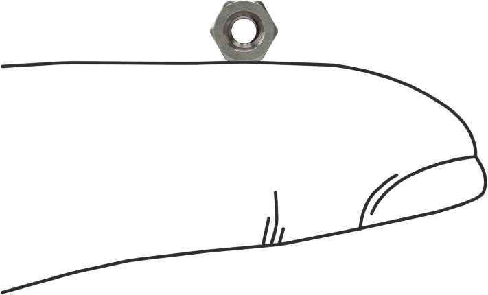 Mil. Spec. Dişi Dişli Altıgen Ayırıcı, 3/16" Altıgen Boyut, 3/16" Uzunluk