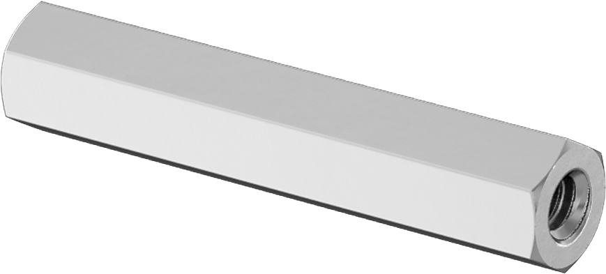 Mil. Spec. Dişi Dişli Altıgen Ayırıcı, 3/16" Altıgen Boyut, 1" Uzunluk