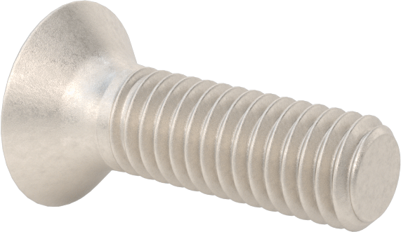 Titanyum Phillips Düz Başlı Vidalar, M3 x 0,5 mm Diş Boyutu, 10 mm Uzunluk