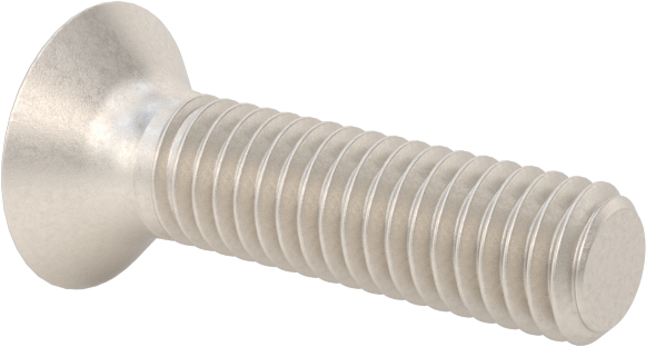 Titanyum Phillips Düz Başlı Vidalar, M3 x 0,5 mm Diş Boyutu, 12 mm Uzunluk