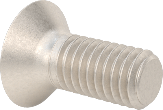 Titanyum Phillips Düz Başlı Vidalar, M5 x 0,8 mm Diş Boyutu, 12 mm Uzunluk
