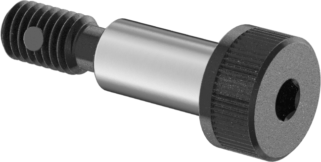 Alaşımlı Çelik Diş Kilitli Omuz Vidası, 6 mm Omuz Çapı, 12 mm Omuz Uzunluğu, M5 x 0,8 mm Diş