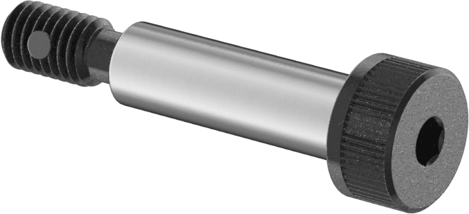 Alaşımlı Çelik Diş Kilitli Omuz Vidası, 6 mm Omuz Çapı, 20 mm Omuz Uzunluğu, M5 x 0,8 mm Diş