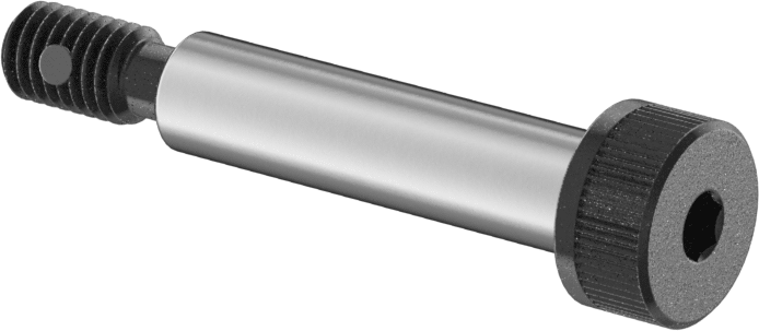 Alaşımlı Çelik Diş Kilitli Omuz Vidası, 6 mm Omuz Çapı, 25 mm Omuz Uzunluğu, M5 x 0,8 mm Diş