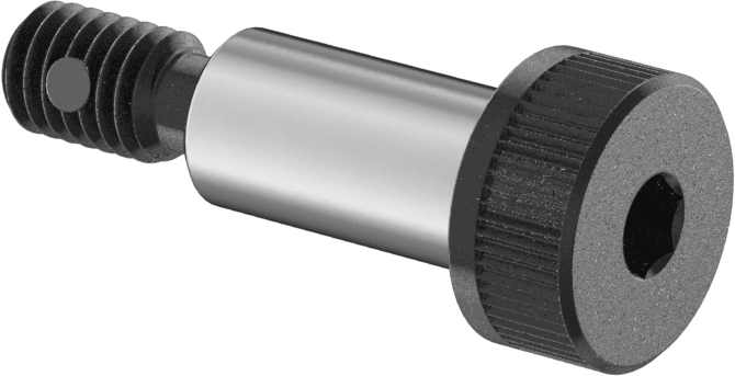 Alaşımlı Çelik Diş Kilitli Omuz Vidası, 8 mm Omuz Çapı, 16 mm Omuz Uzunluğu, M6 x 1 mm Diş
