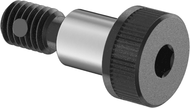 Alaşımlı Çelik Diş Kilitli Omuz Vidası, 10 mm Omuz Çapı, 12 mm Omuz Uzunluğu, M8 x 1,25 mm Diş