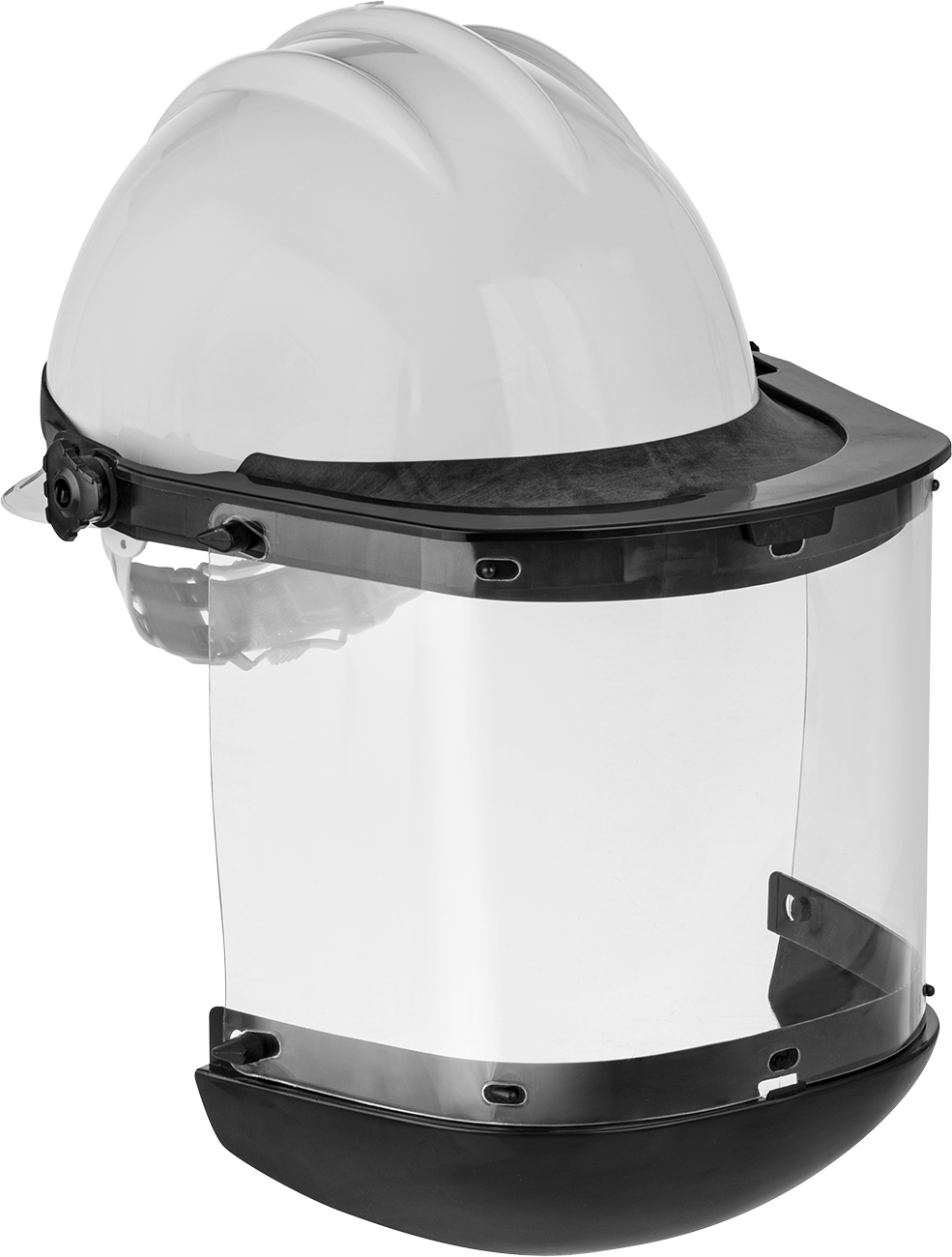 Solid Lens with Bracket and Chin Guard (Hard Hat Sold Separately)