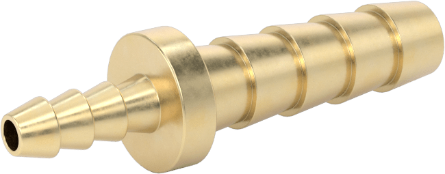 Hava ve Su için Pirinç Dikenli Hortum Bağlantı Parçası, 1/4“ x 1/8” İç Çaplı Hortum için Düz Redüktör