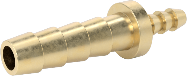 Hava ve Su için Pirinç Dikenli Hortum Bağlantı Parçası, 1/4“ x 1/8” İç Çaplı Hortum için Düz Redüktör